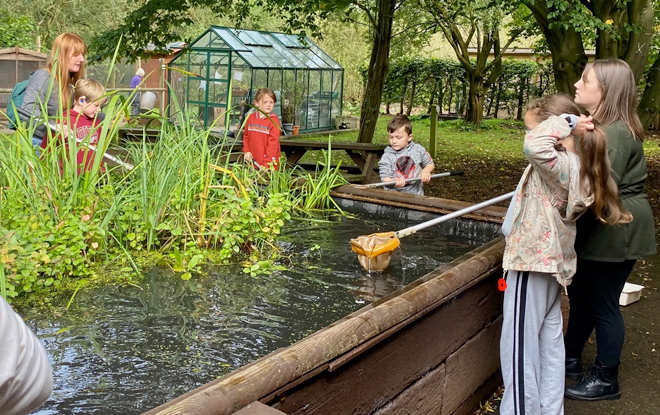A2N-Pond-dipping Ukrainian Families Visit Cover